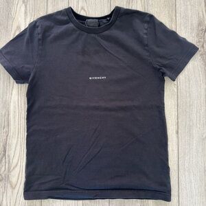 Givenchy Black Short Sleeve Tee